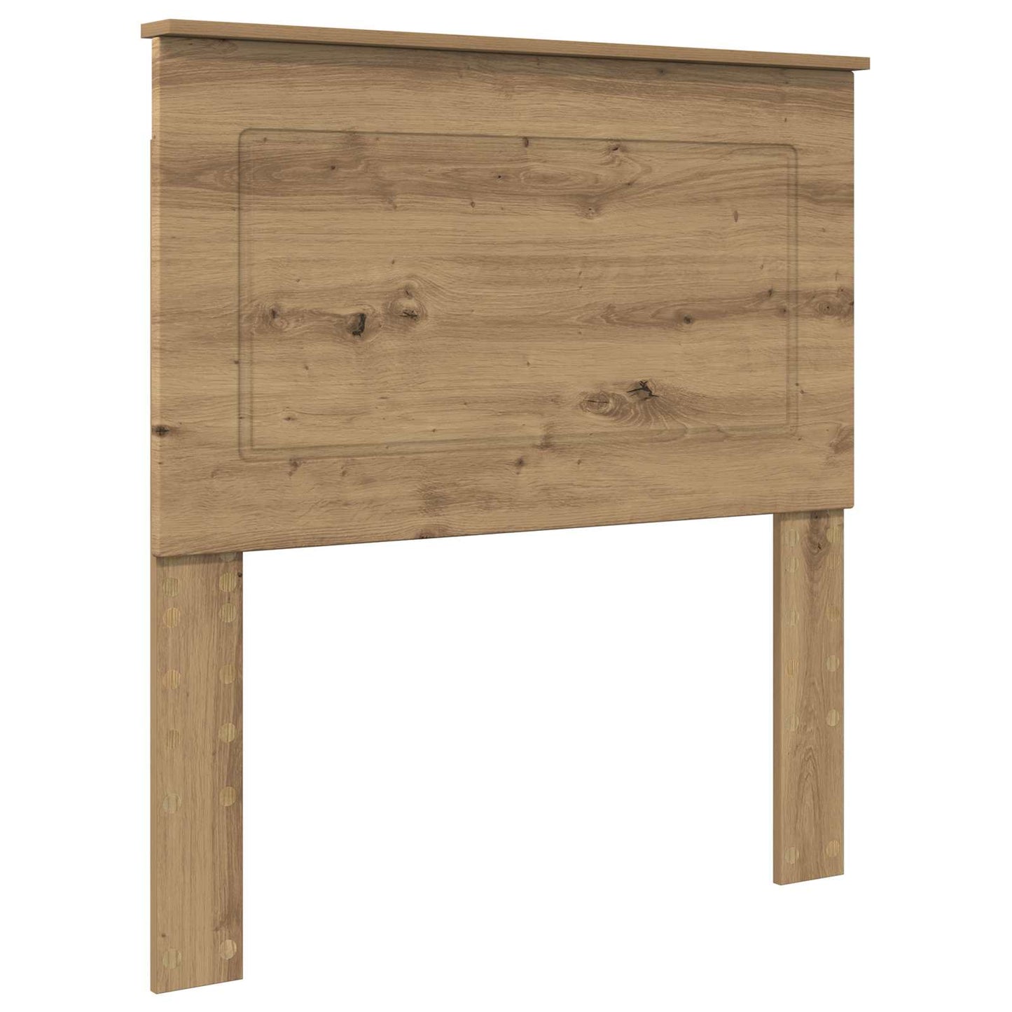 vidaXL Headboard Artisan Oak Engineered Wood 2