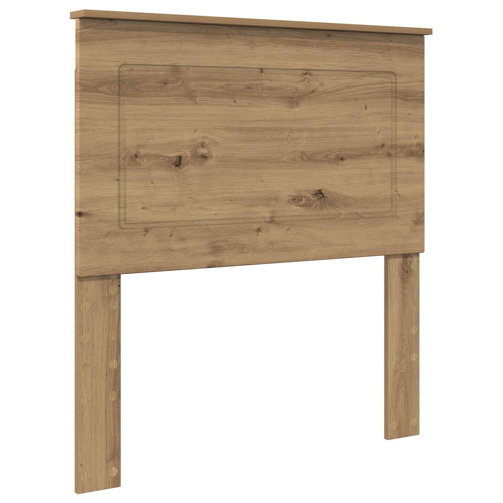 vidaXL Headboard Artisan Oak Engineered Wood 2