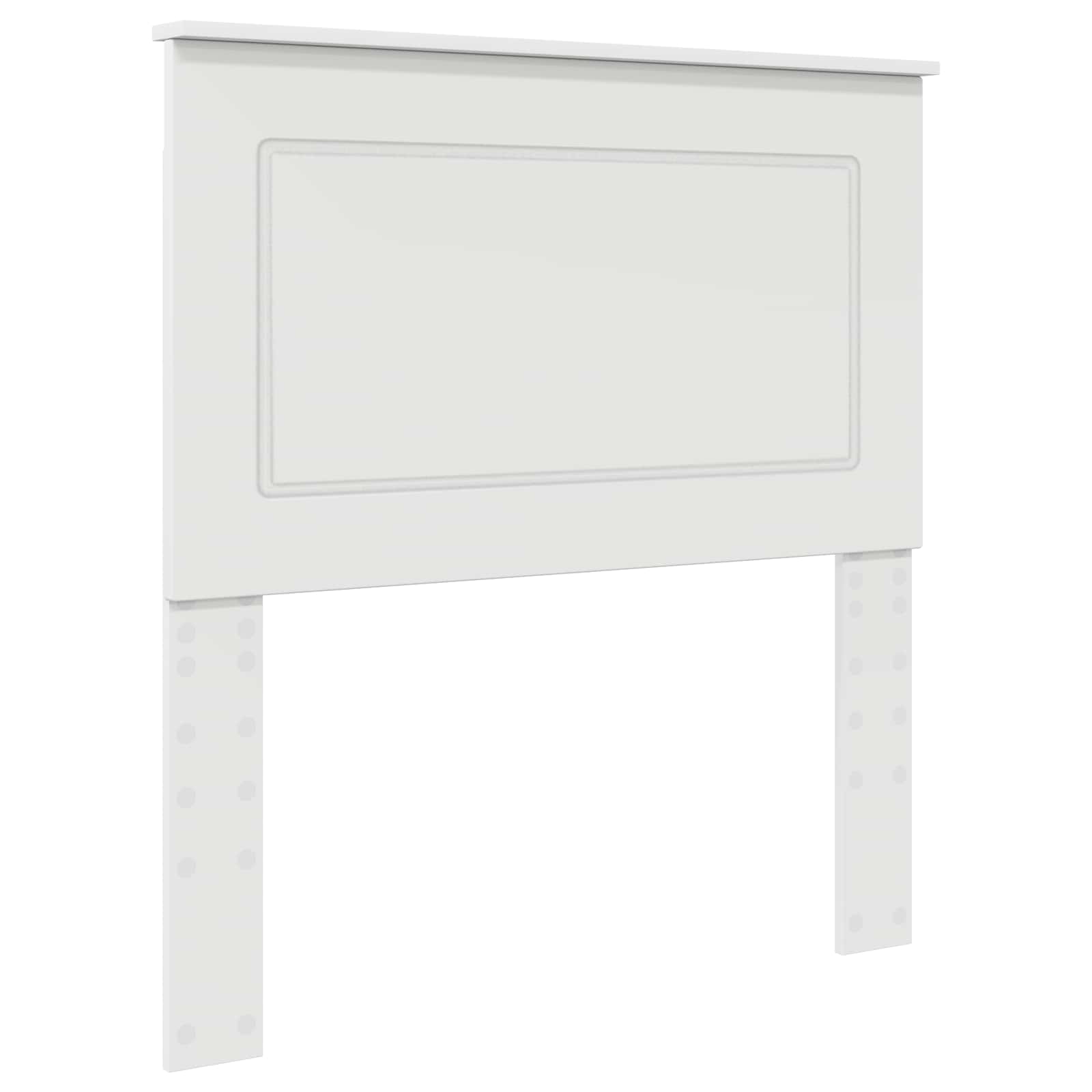 vidaXL Headboard White 100 cm Engineered Wood 2