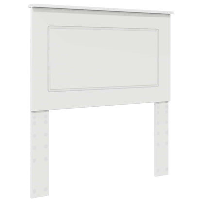 vidaXL Headboard White 100 cm Engineered Wood 2
