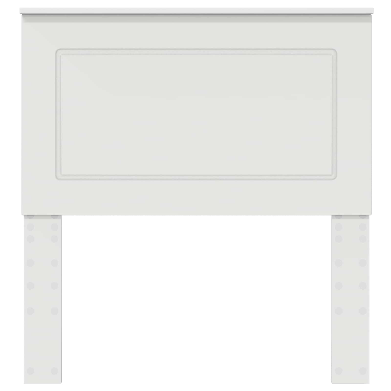 vidaXL Headboard White 100 cm Engineered Wood 4