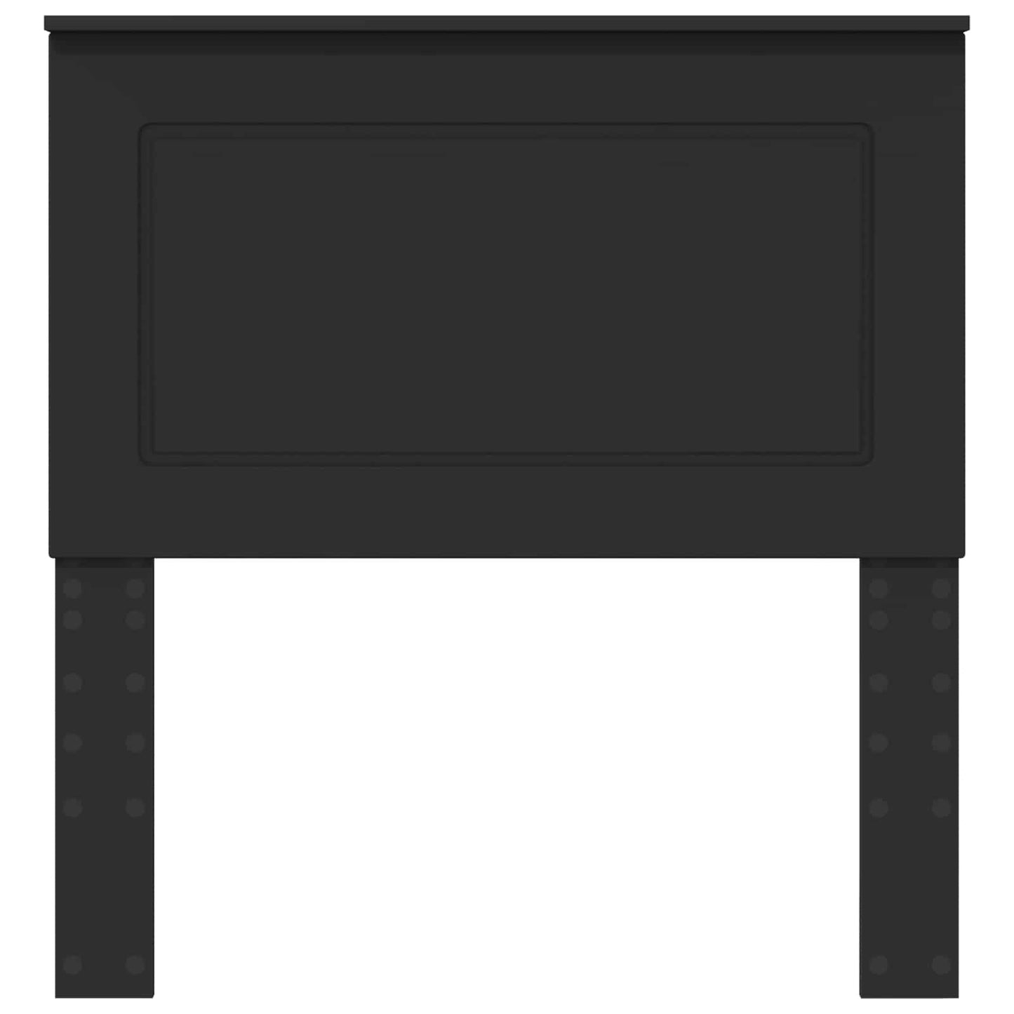 vidaXL Headboard Black Oak 100 cm Engineered Wood 4