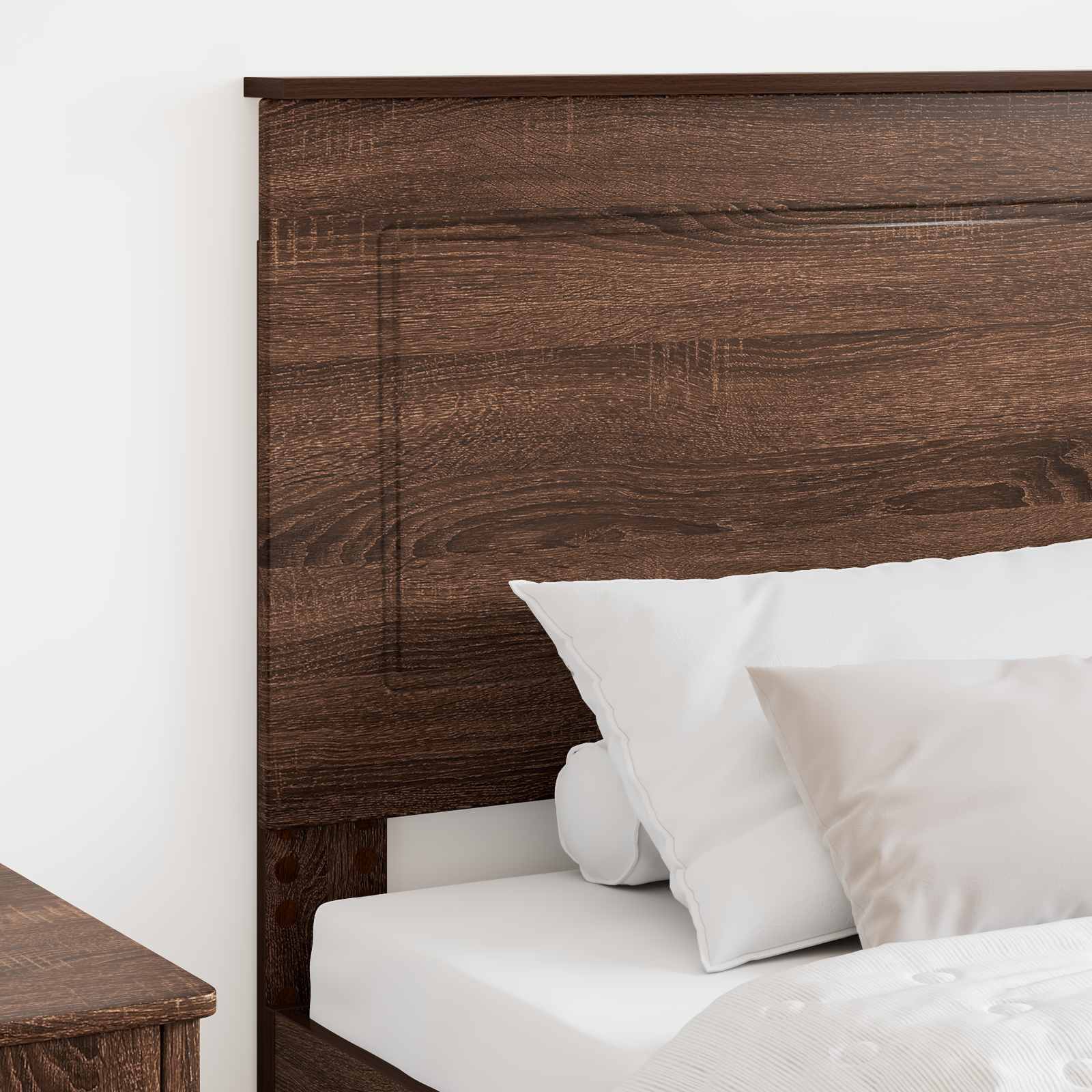 vidaXL Headboard Brown Oak 100 cm Engineered Wood 3