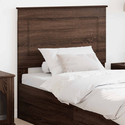 vidaXL Headboard Brown Oak 100 cm Engineered Wood 1