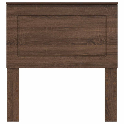 vidaXL Headboard Brown Oak 100 cm Engineered Wood 4