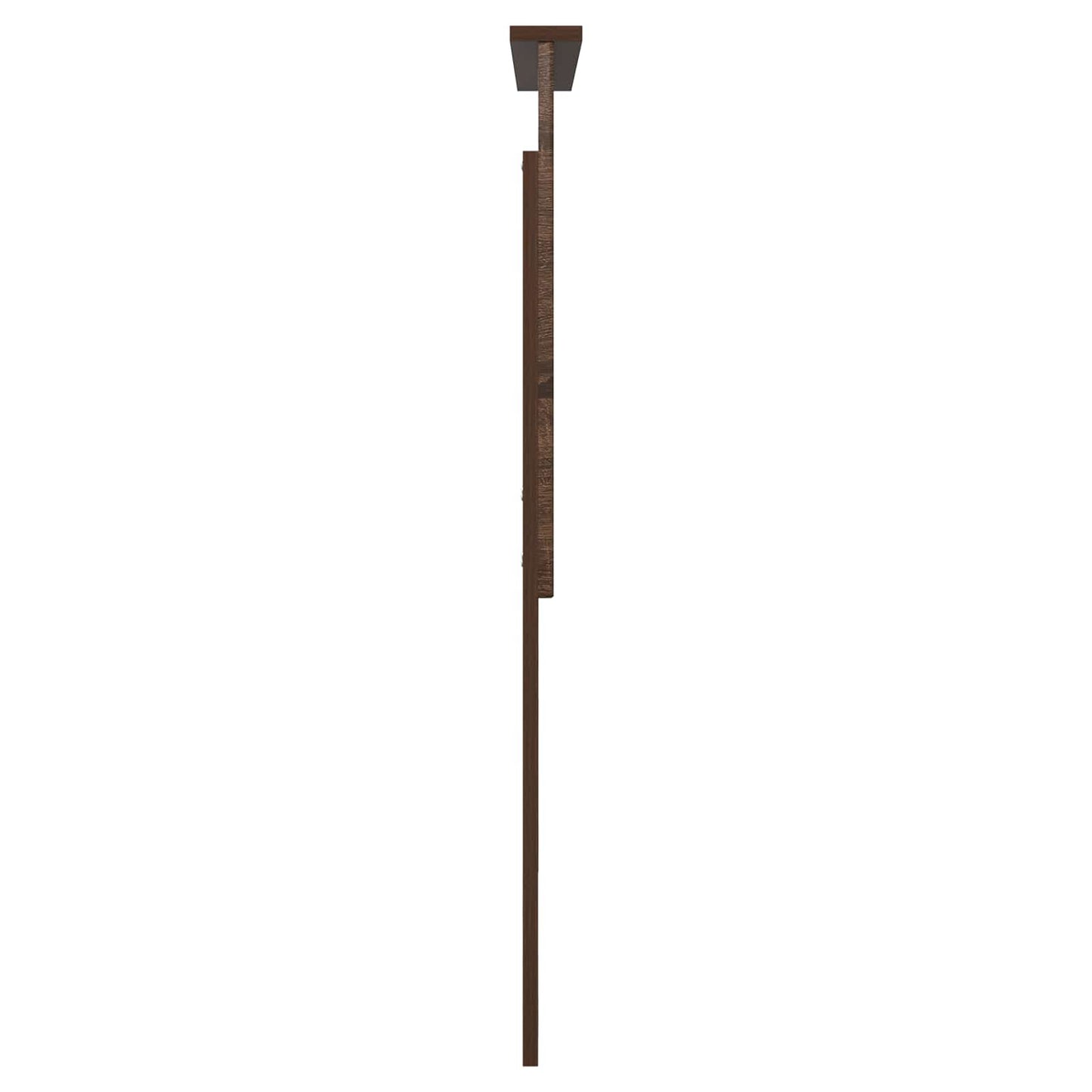 vidaXL Headboard Brown Oak 100 cm Engineered Wood 5