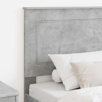vidaXL Headboard Concrete Grey 100 cm Engineered Wood 3