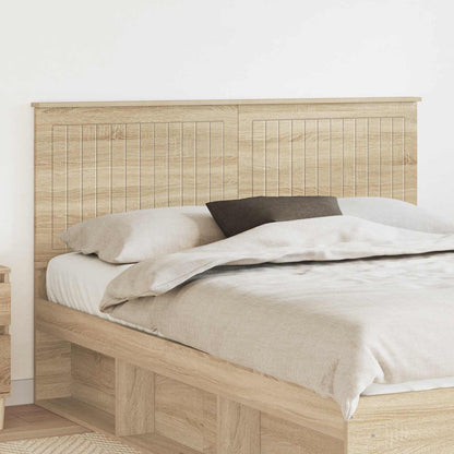 vidaXL Headboard Engineered wood Sonoma oak