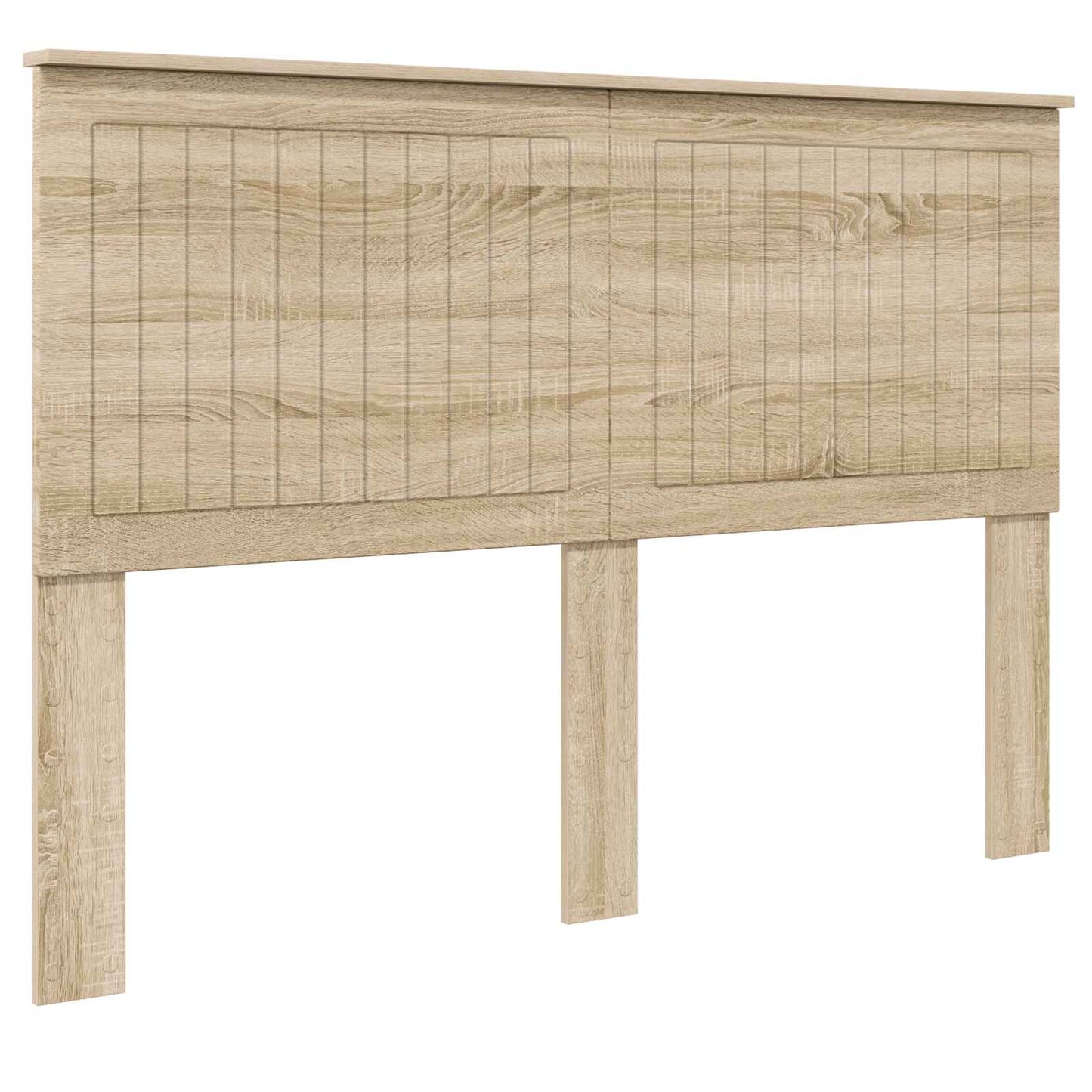 vidaXL Headboard Sonoma Oak Engineered wood 2