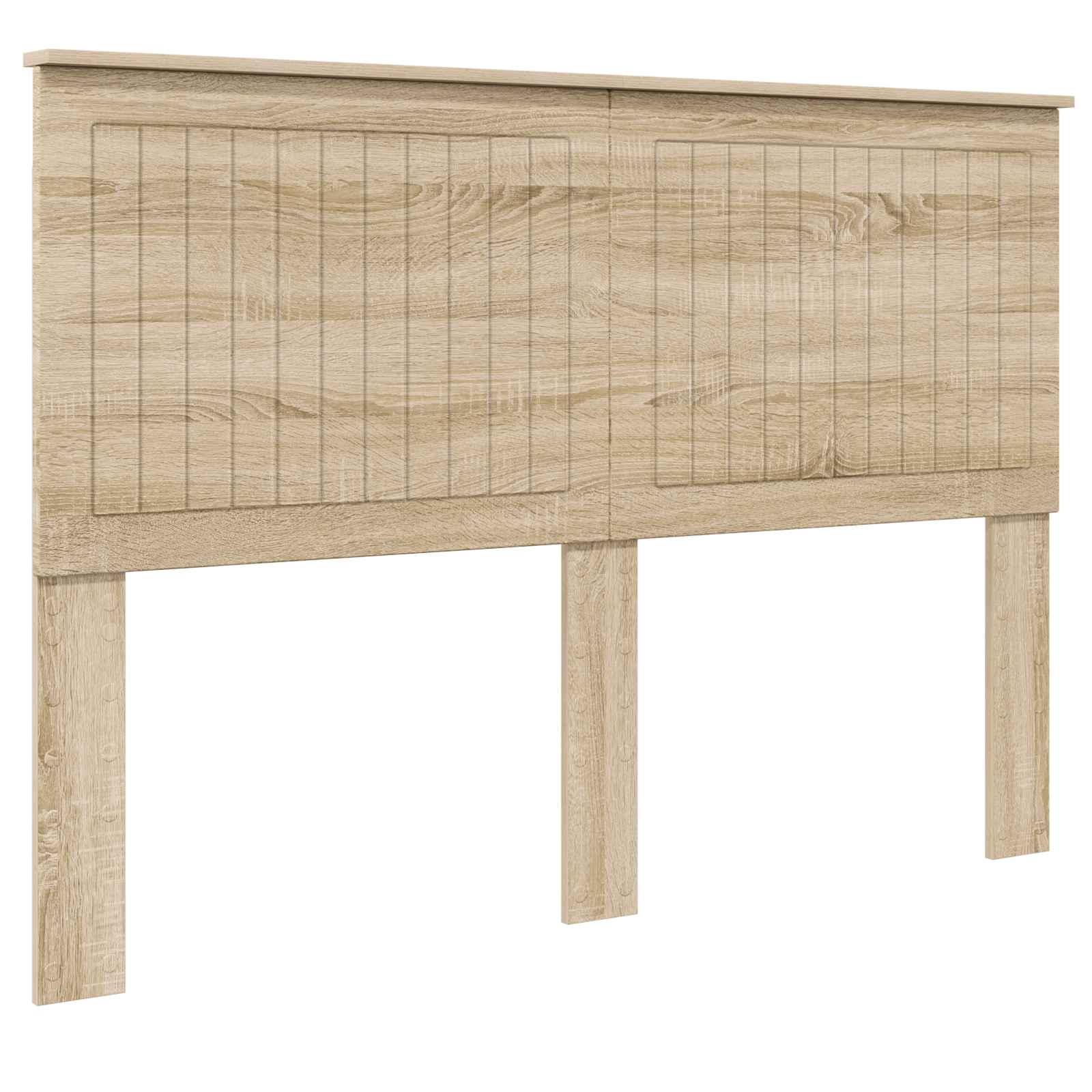 vidaXL Headboard Sonoma Oak Engineered wood 2