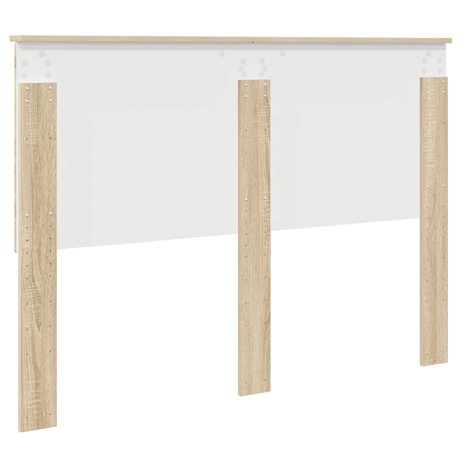 vidaXL Headboard Sonoma Oak Engineered wood 6