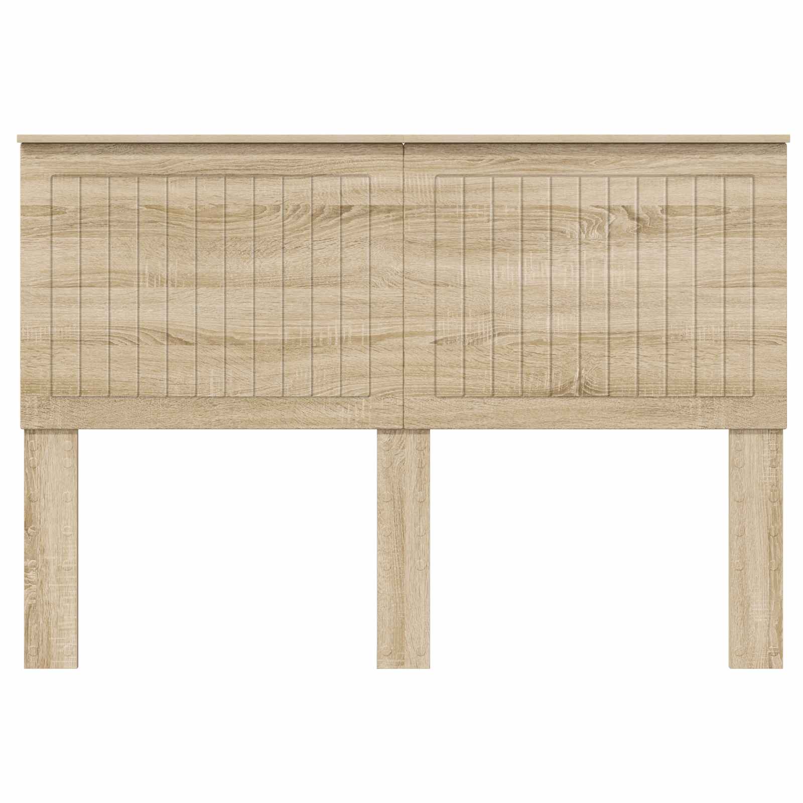 vidaXL Headboard Sonoma Oak Engineered wood 4