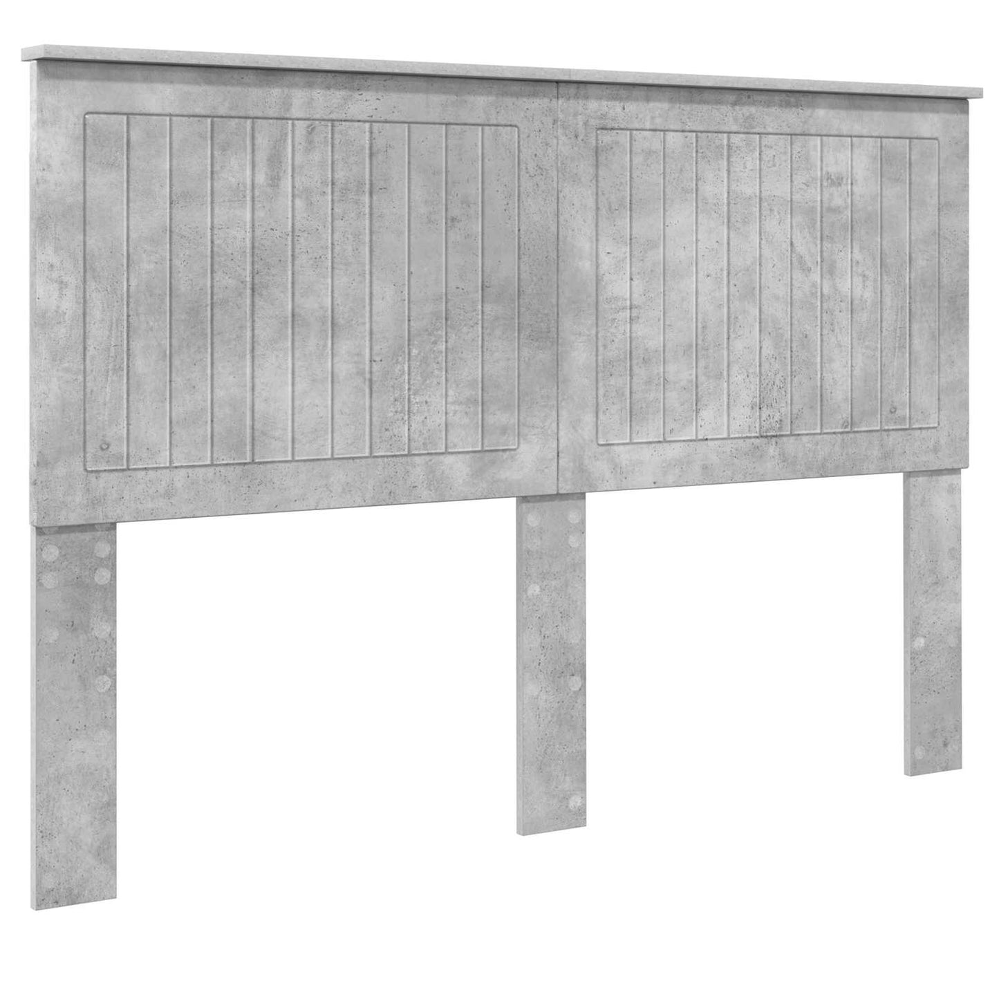 vidaXL Headboard Concrete Grey Engineered wood 2