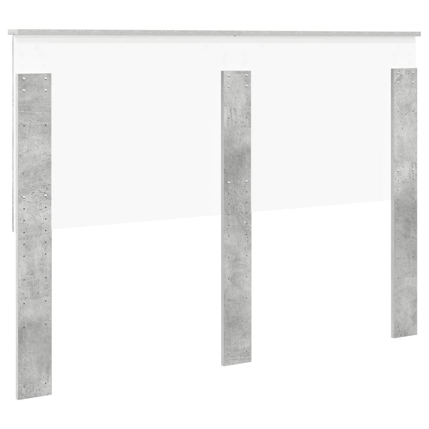 vidaXL Headboard Concrete Grey Engineered wood 6