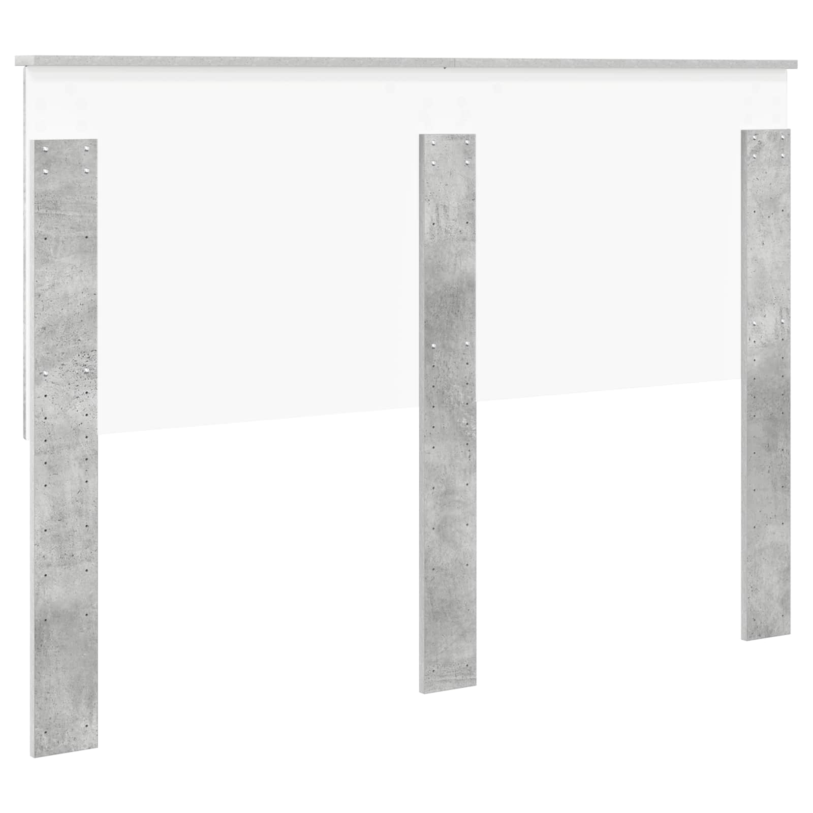 vidaXL Headboard Concrete Grey Engineered wood 6