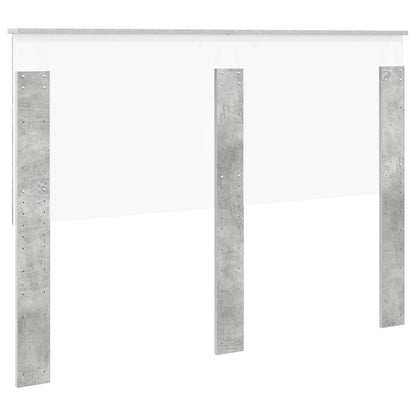 vidaXL Headboard Concrete Grey Engineered wood 6