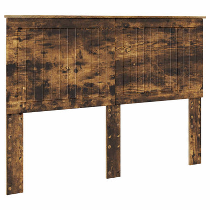 vidaXL Headboard Smoked Oak Engineered wood 2