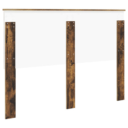 vidaXL Headboard Smoked Oak Engineered wood 6