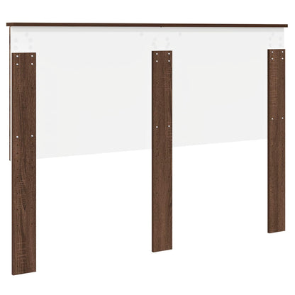 vidaXL Headboard Brown Oak Engineered wood 6