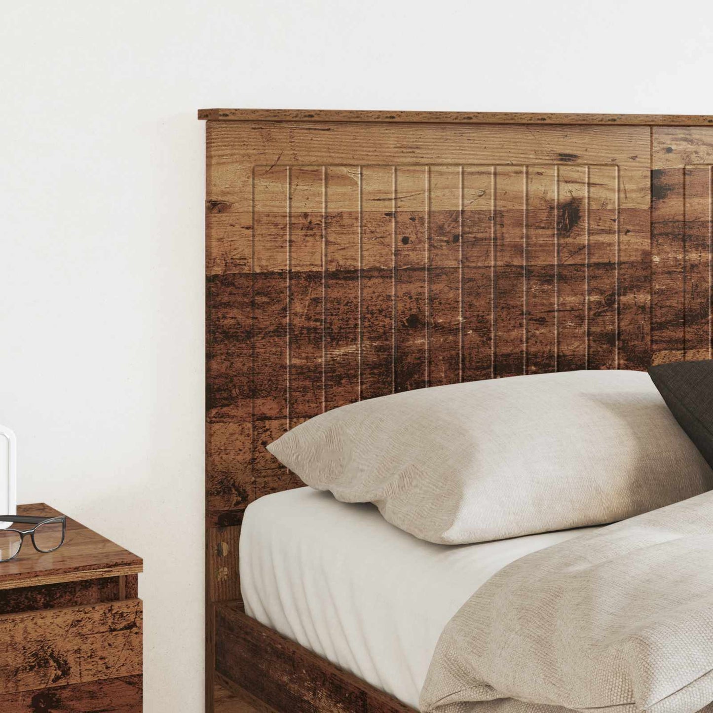 vidaXL Headboard Old Wood Engineered wood 3