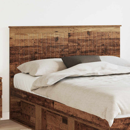 vidaXL Headboard Old Wood Engineered wood 1
