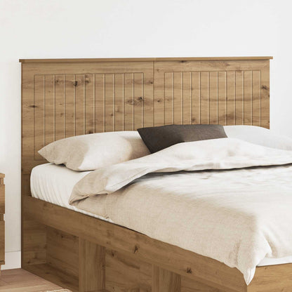 vidaXL Headboard Artisan Oak Engineered wood 1