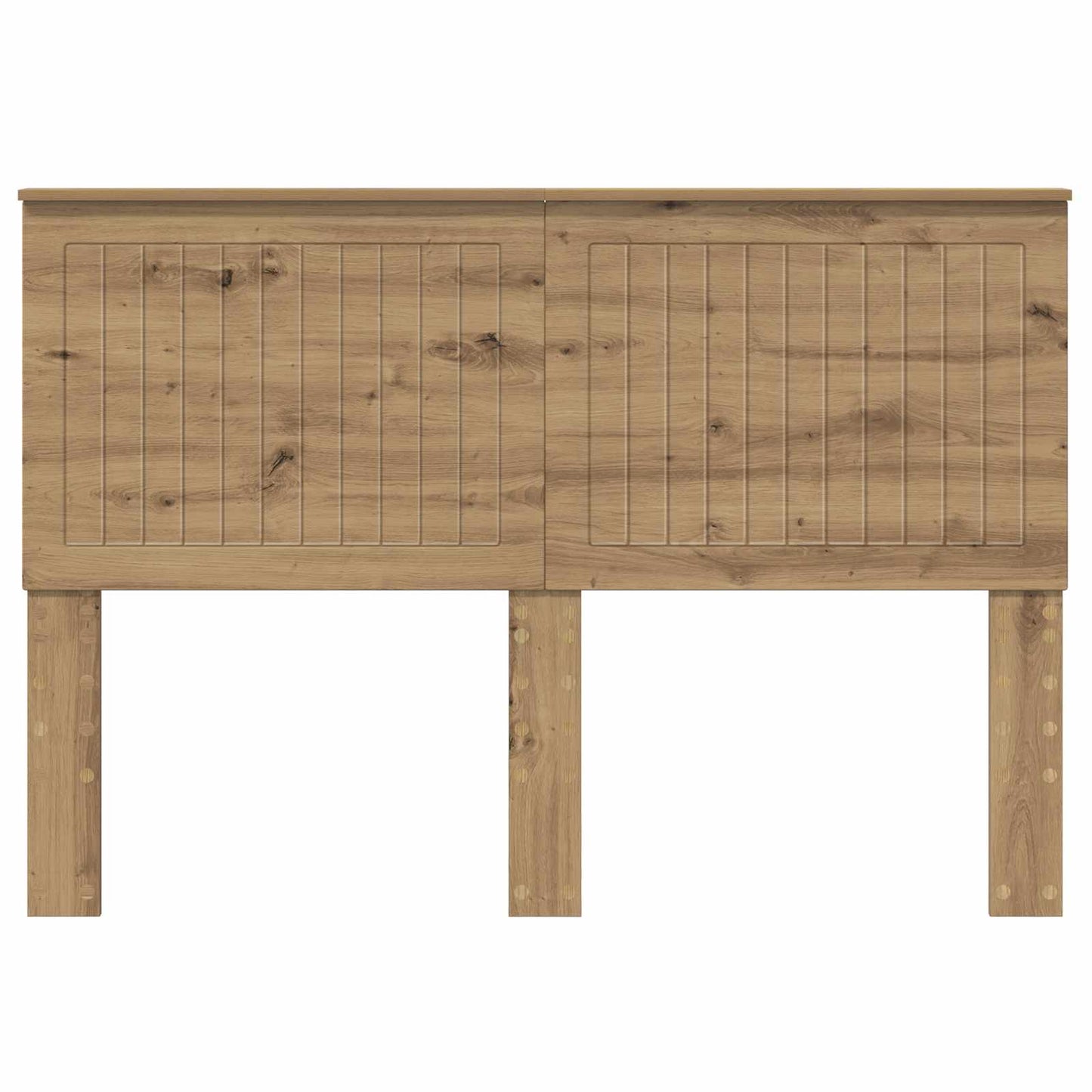vidaXL Headboard Artisan Oak Engineered wood 4