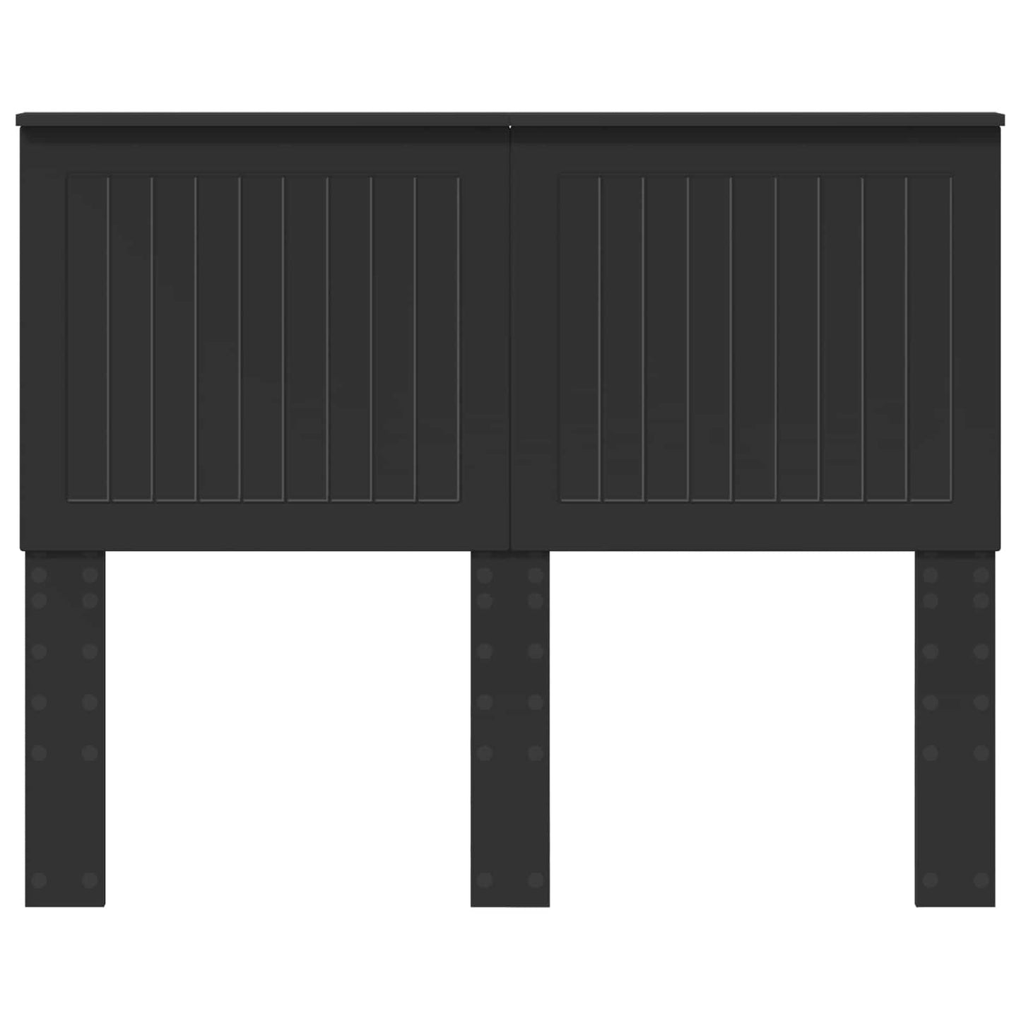 vidaXL Headboard Black Oak Engineered wood 4