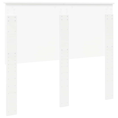 vidaXL Headboard White Engineered wood 6