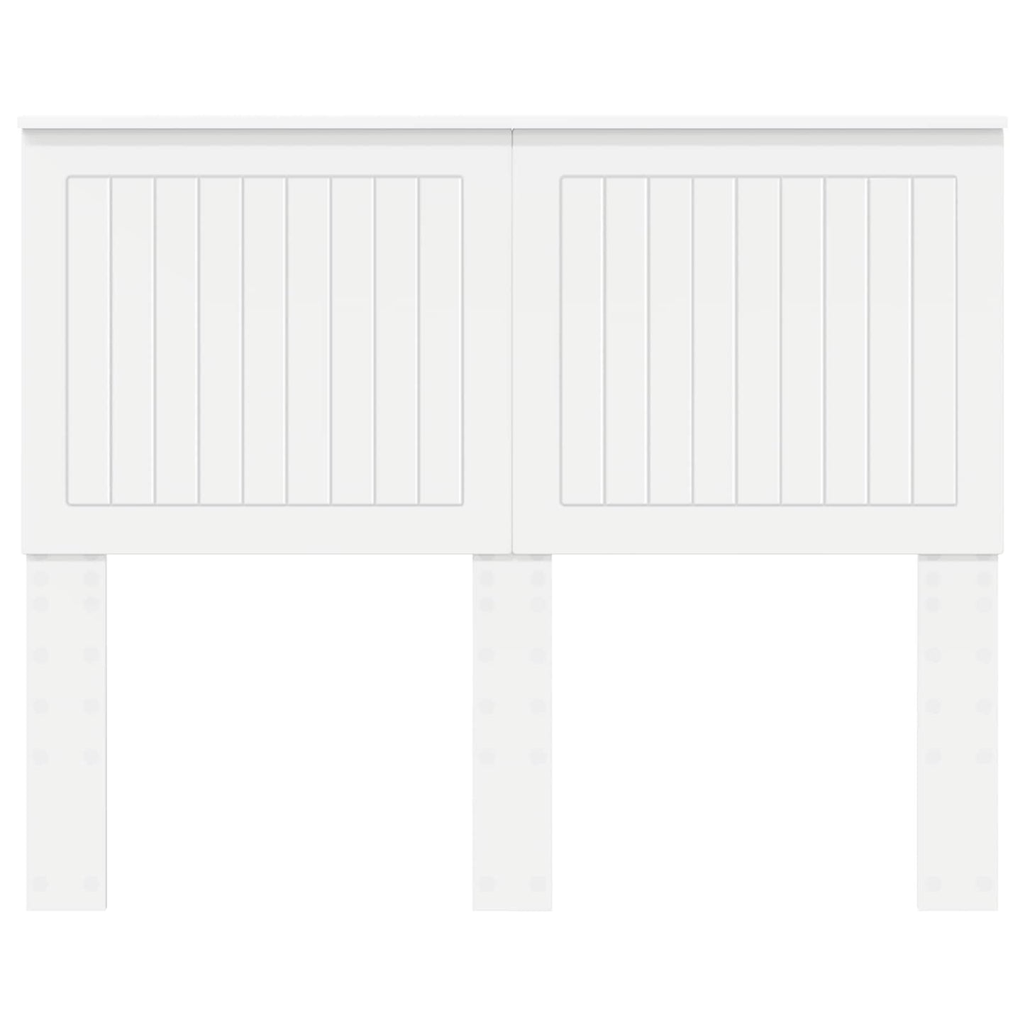 vidaXL Headboard White Engineered wood 4