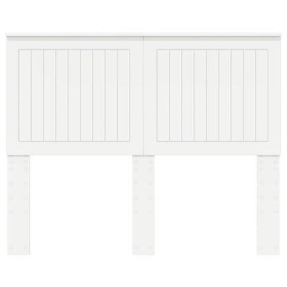 vidaXL Headboard White Engineered wood 4
