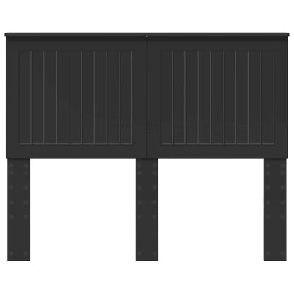 vidaXL Headboard Black Oak Engineered wood 4