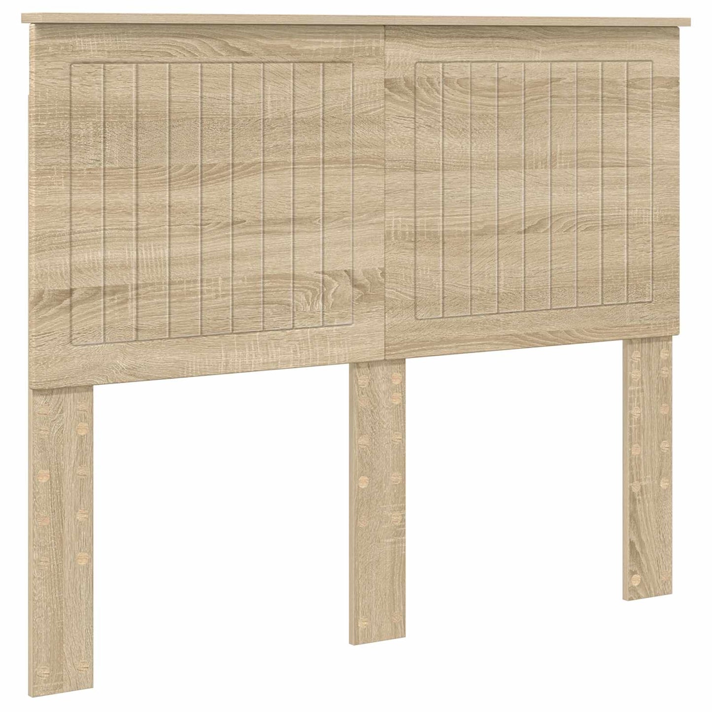 vidaXL Headboard Sonoma Oak Engineered wood 2