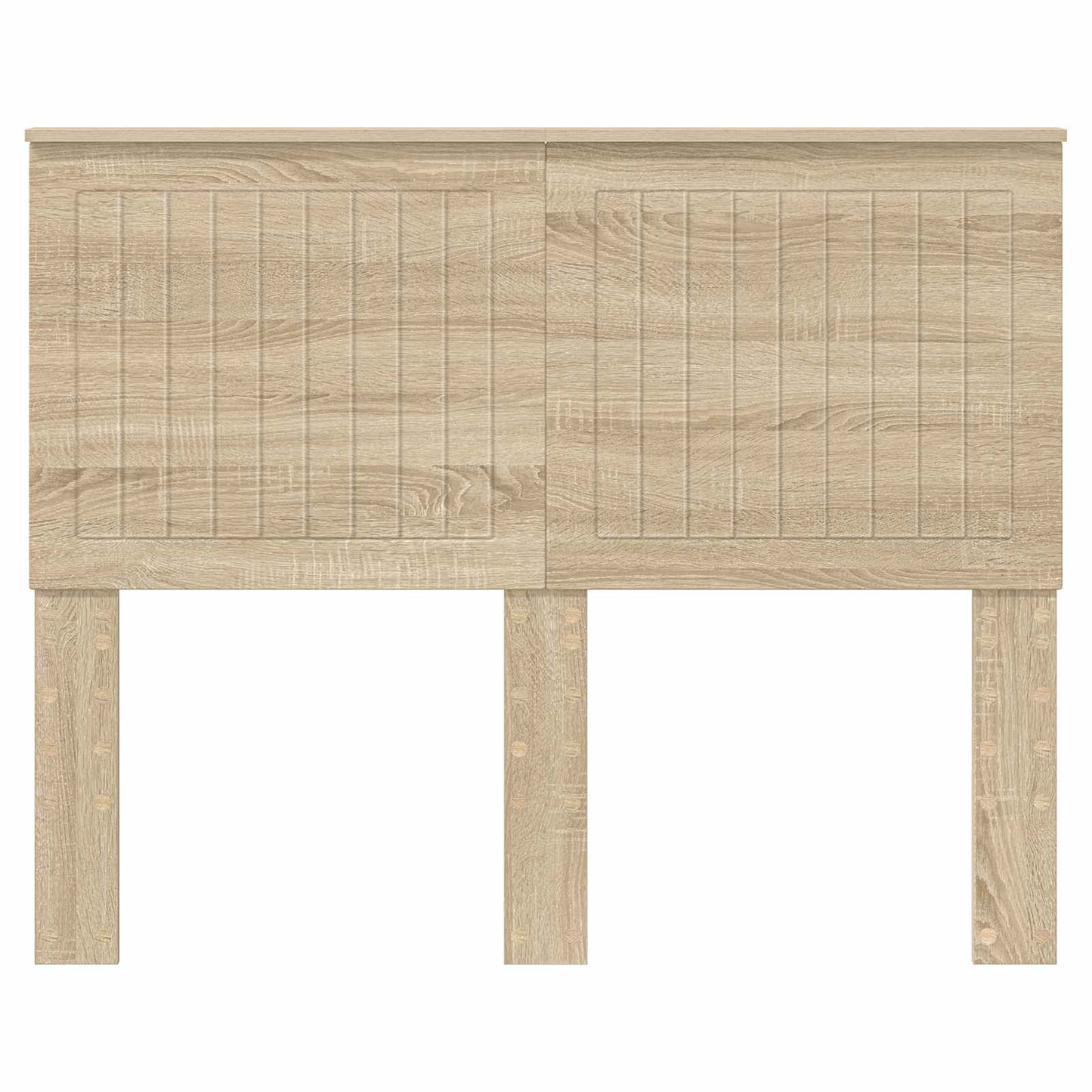 vidaXL Headboard Sonoma Oak Engineered wood 4