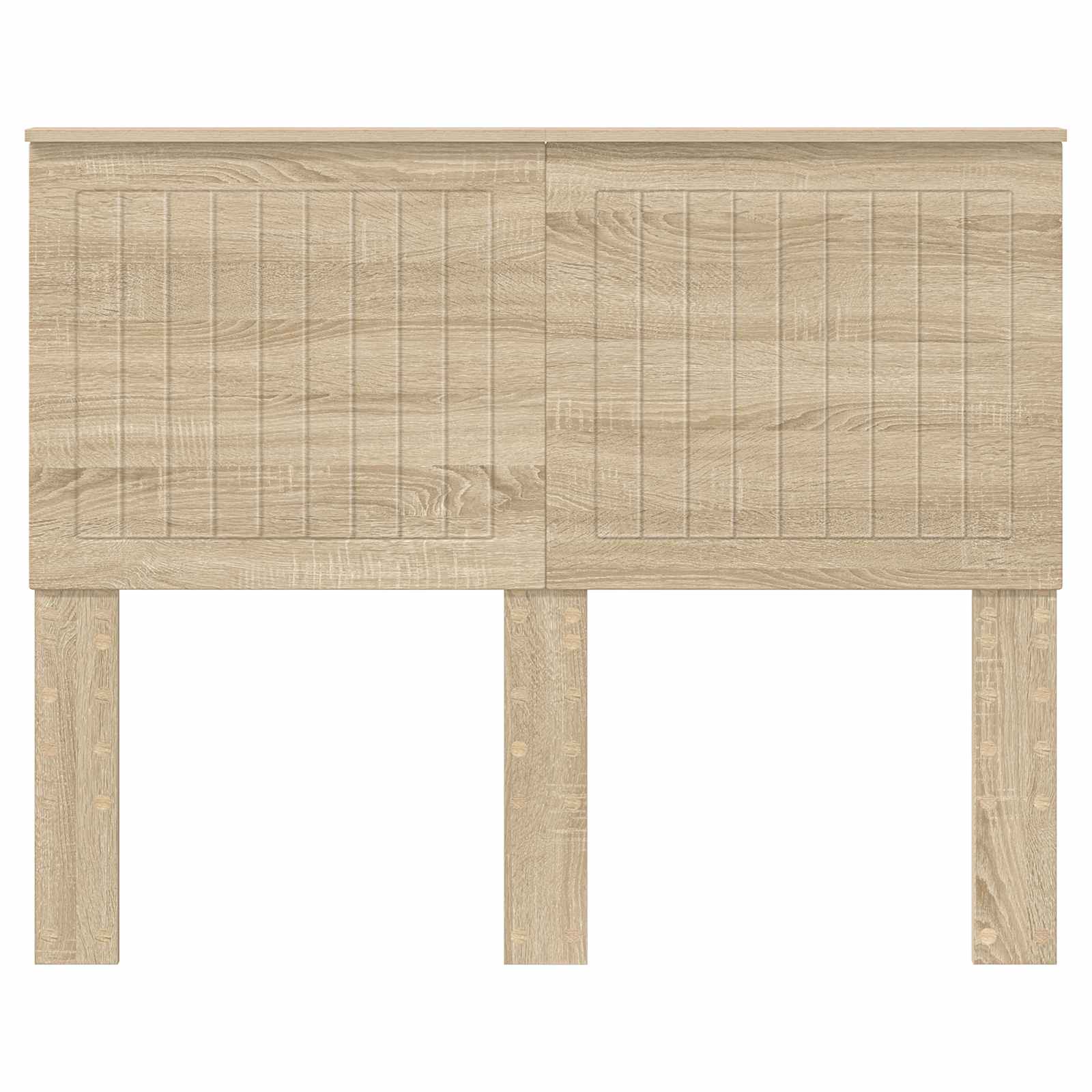 vidaXL Headboard Sonoma Oak Engineered wood 4
