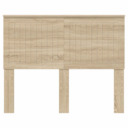 vidaXL Headboard Sonoma Oak Engineered wood 4