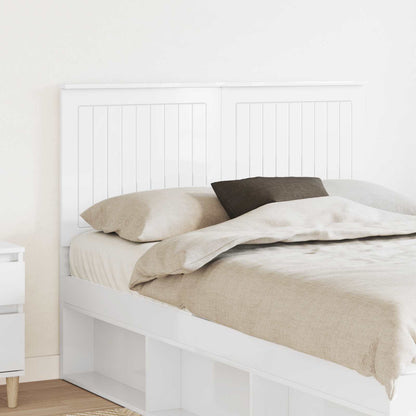 vidaXL Headboard High Gloss White Engineered wood 1