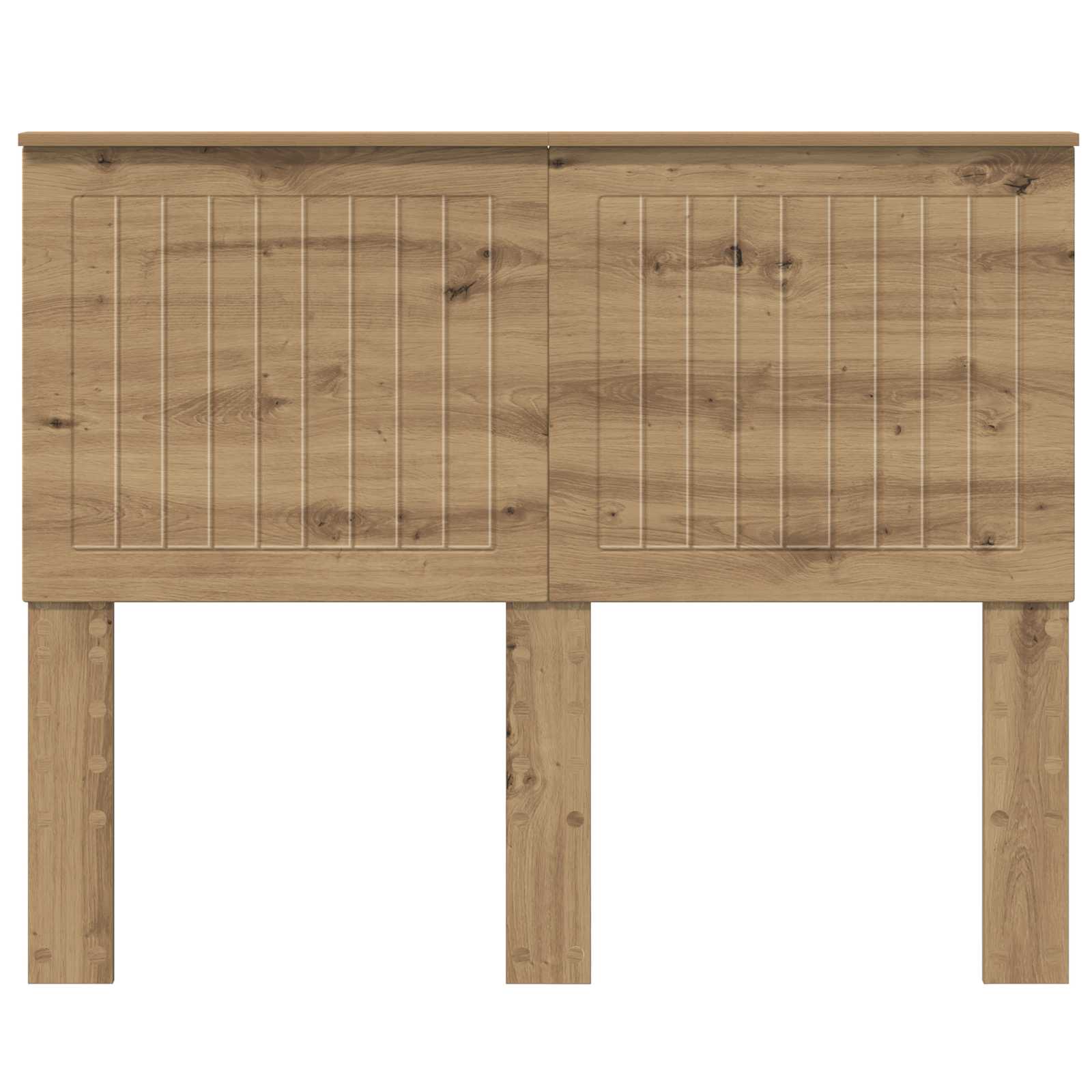 vidaXL Headboard Artisan Oak Engineered wood 4