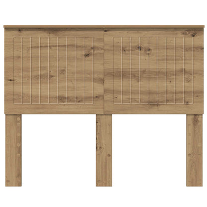 vidaXL Headboard Artisan Oak Engineered wood 4