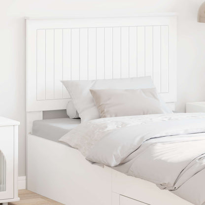 vidaXL Headboard White Engineered wood 1