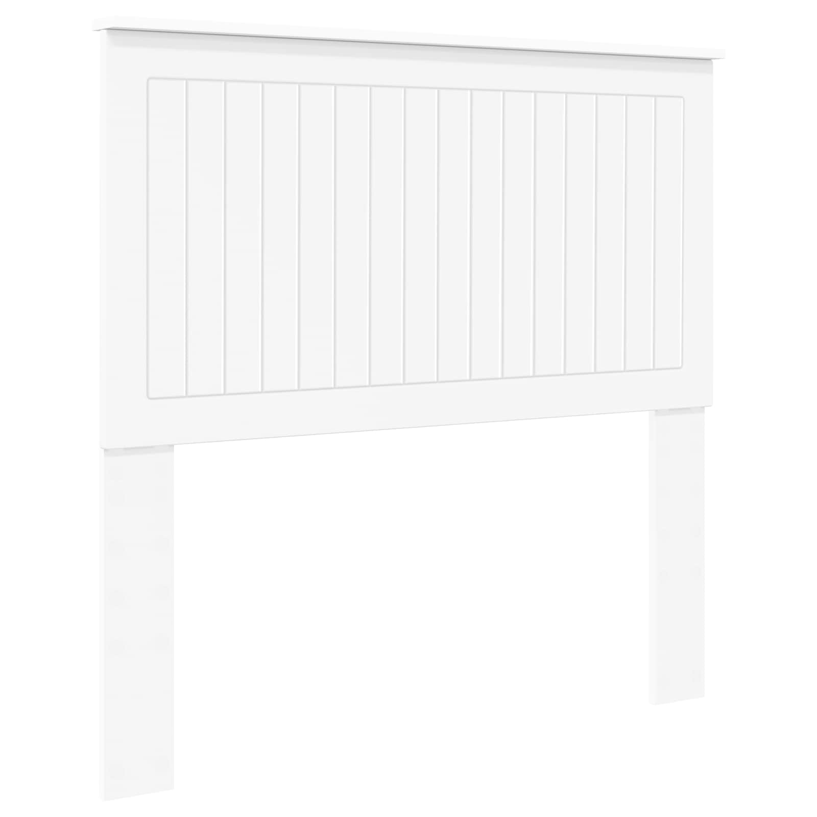 vidaXL Headboard White Engineered wood 2
