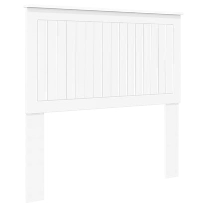 vidaXL Headboard White Engineered wood 2