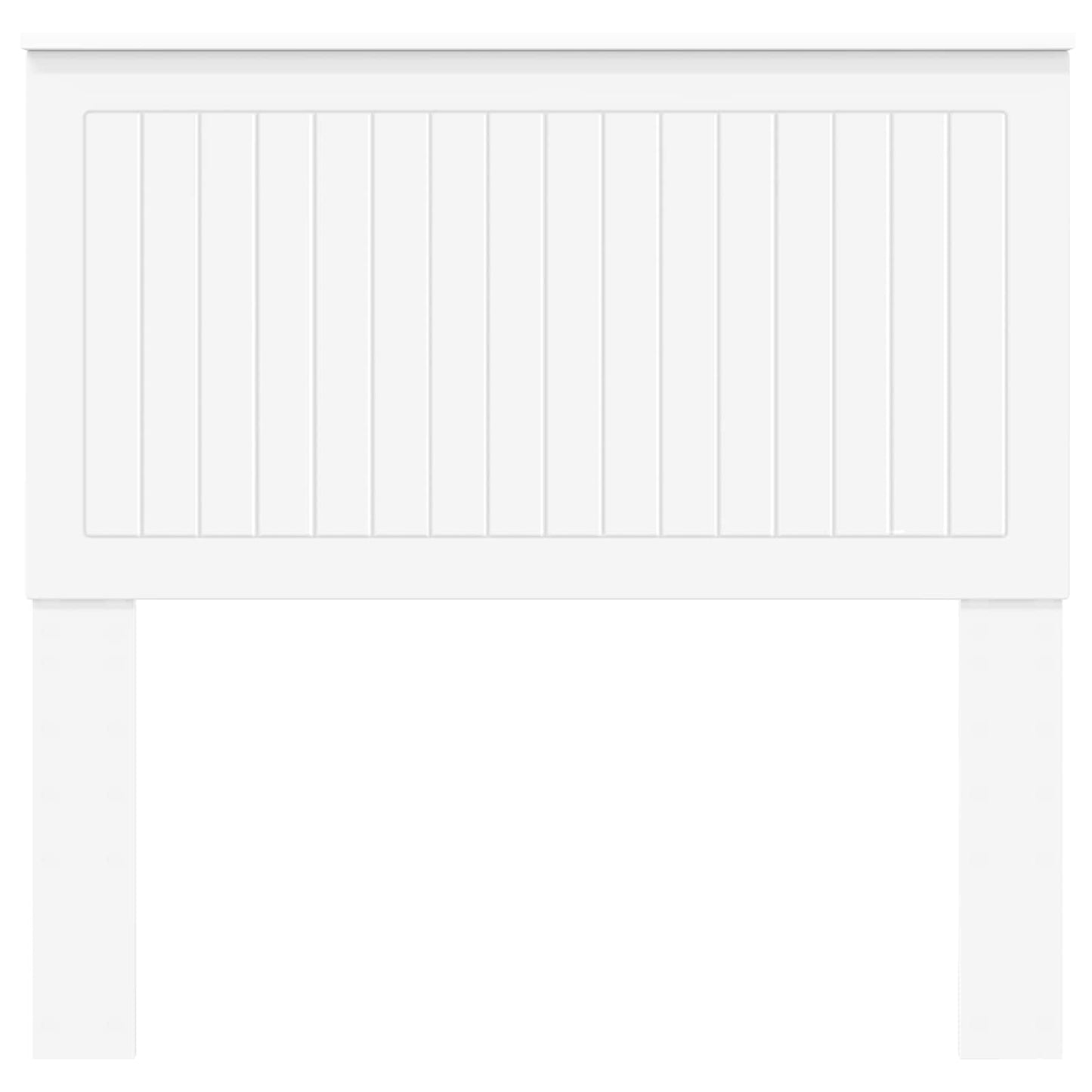 vidaXL Headboard White Engineered wood 4