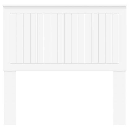 vidaXL Headboard White Engineered wood 4