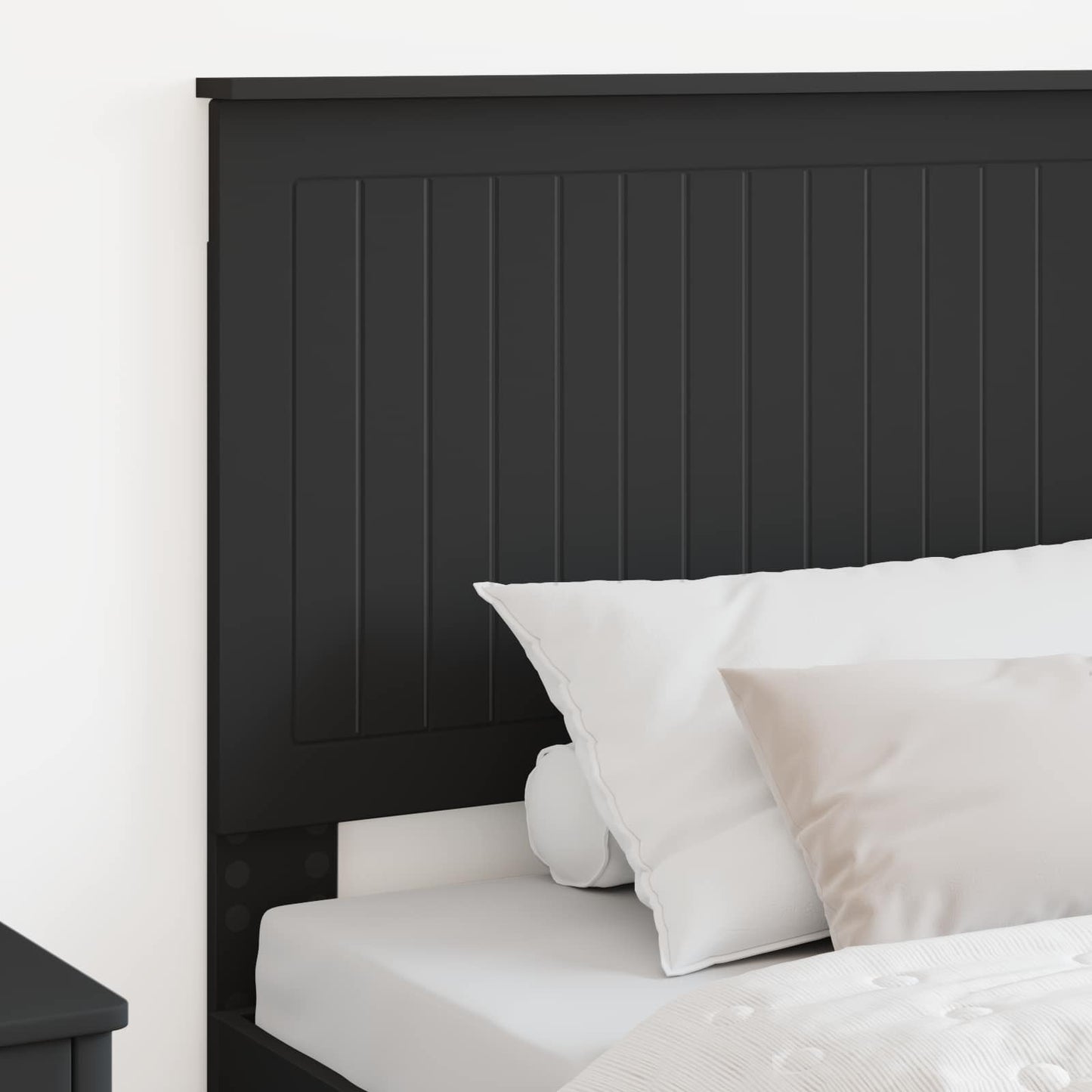 vidaXL Headboard Black Oak Engineered wood 3