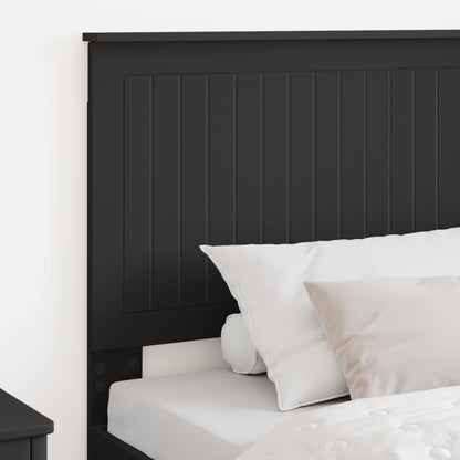 vidaXL Headboard Black Oak Engineered wood 3