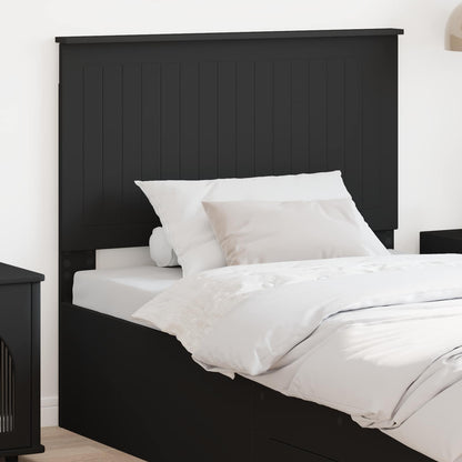 vidaXL Headboard Black Oak Engineered wood 1