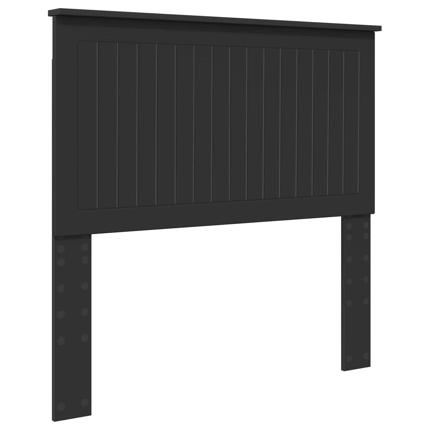 vidaXL Headboard Black Oak Engineered wood 2