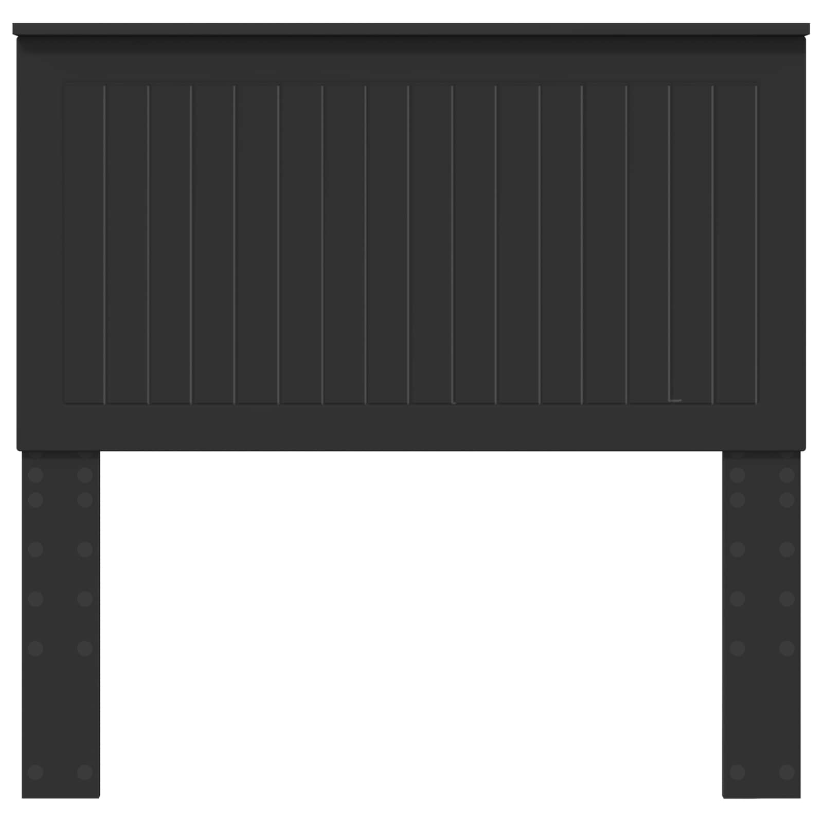 vidaXL Headboard Black Oak Engineered wood 4