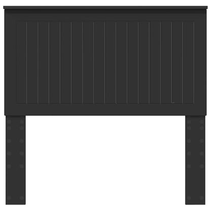 vidaXL Headboard Black Oak Engineered wood 4